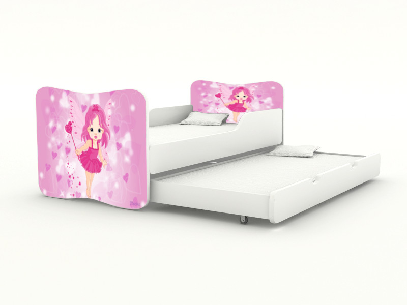 Becks posteľ s výsuvným lôžkom Víla fly